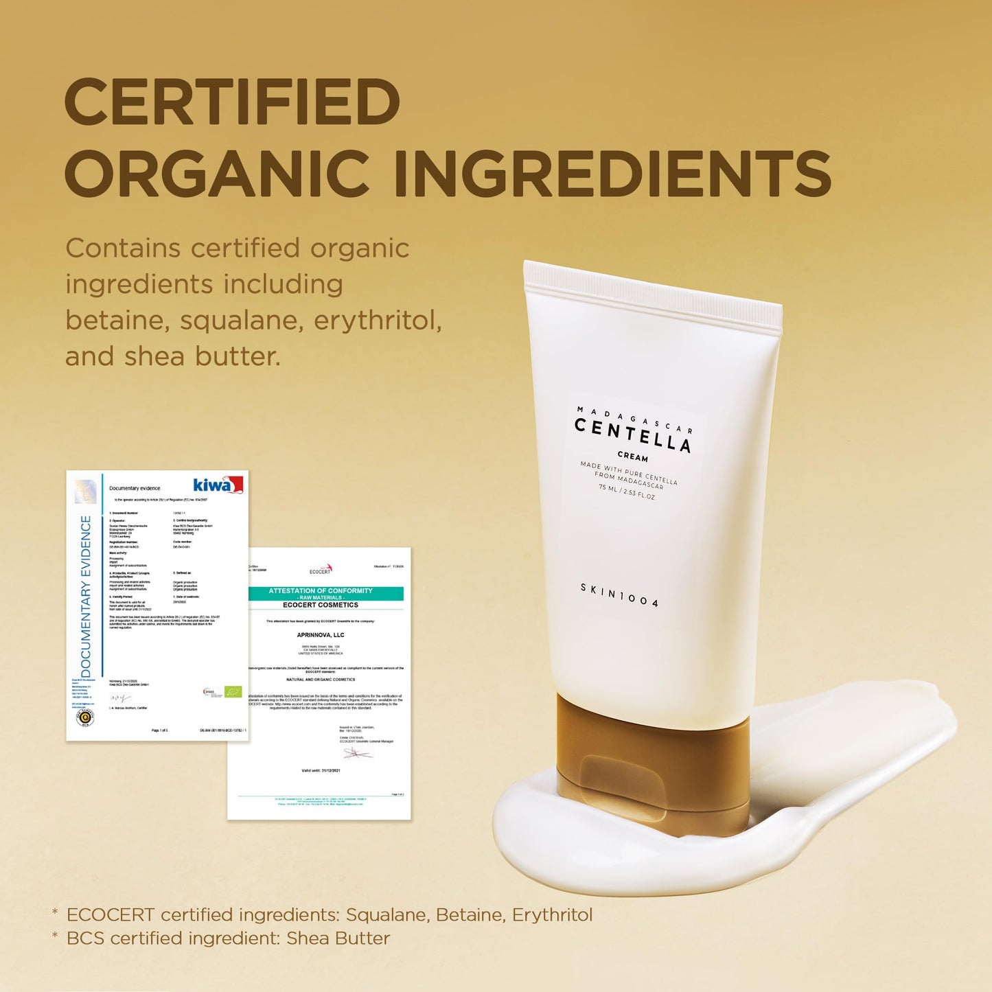 SKIN1004 Madagascar Centella Cream 75ML SKIN1004