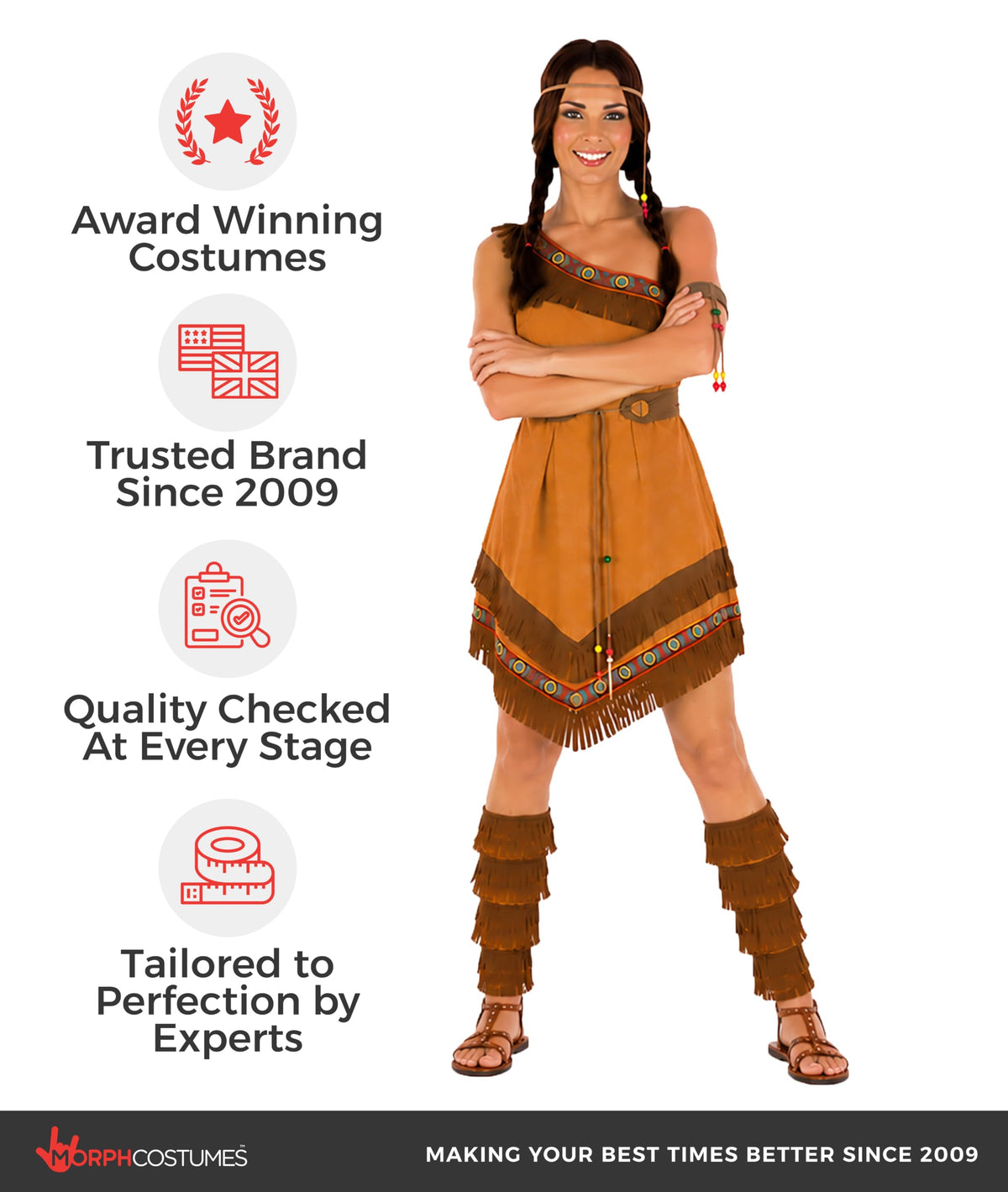 Fun Shack Native American Costume Women Indian Halloween Teacher Womens Book Character Costumes for Adults XXL
