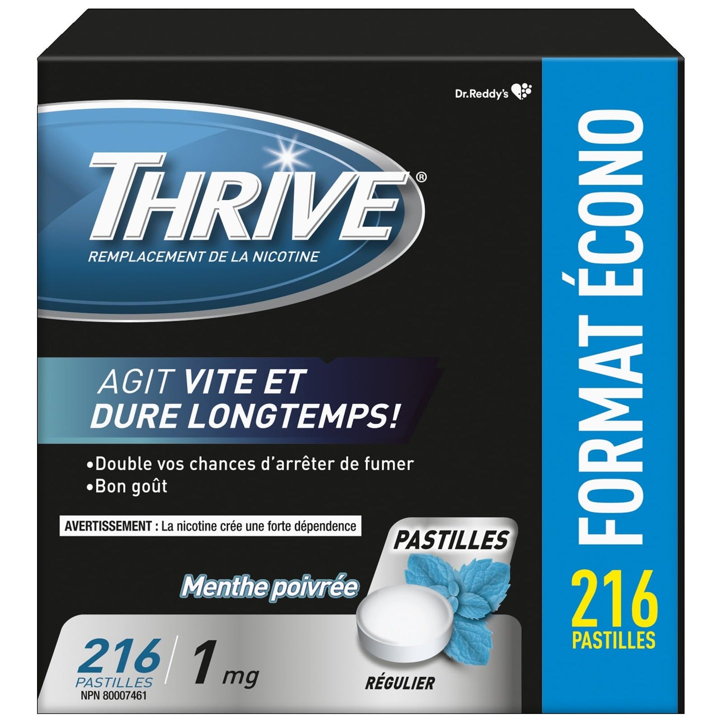 THRIVE Lozenges 1 mg (Peppermint) (Value Pack)