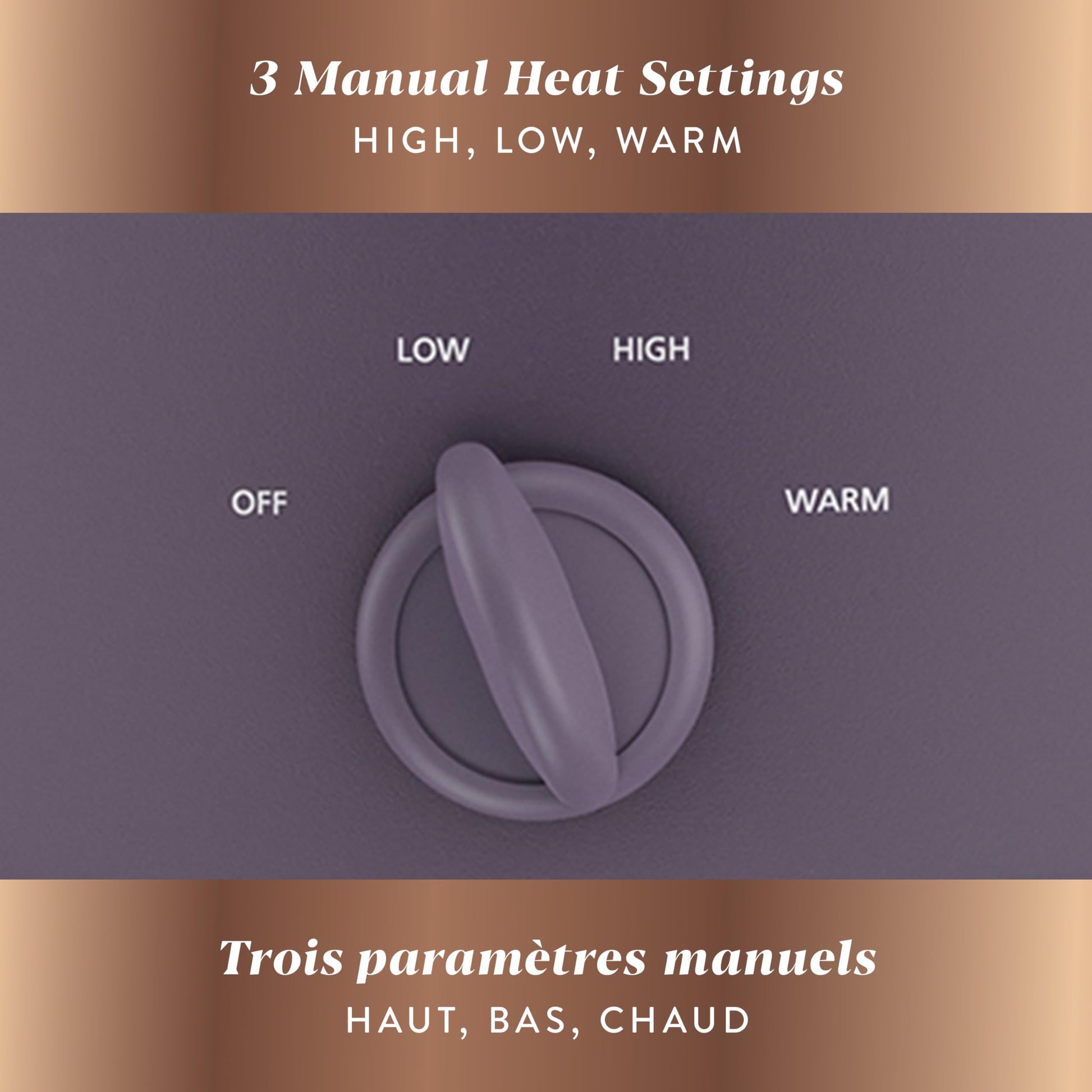 Crock-Pot Design Series 7-Quart Manual Slow Cooker, Purple Potato