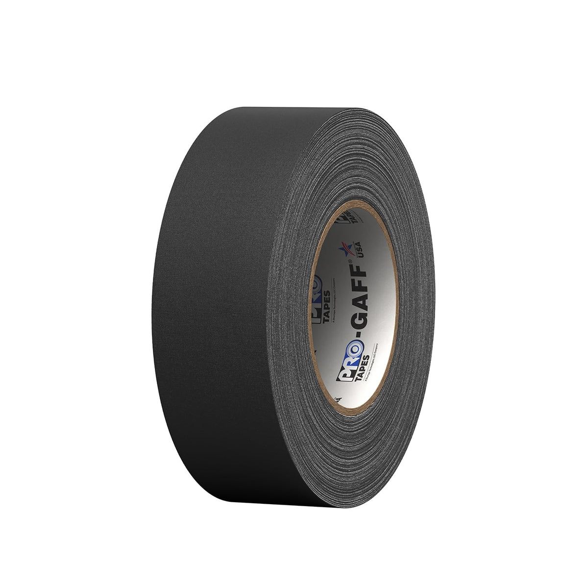 ProTapes 2" Width Pro Gaff Premium Matte Cloth Gaffer's Tape with Rubber Adhesive, 11 Mil Thick, 55 Yd Length, Black (Pack of 1)