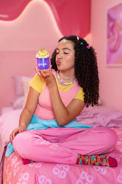 Gui Gui Mega Slime Haul, 50+ Pieces, 5 Scented Slimes Cloud, Clear, Butter, Jelli & Crunch, Premium Beauty Tools, Exclusive Mini Slime, Ages 6+