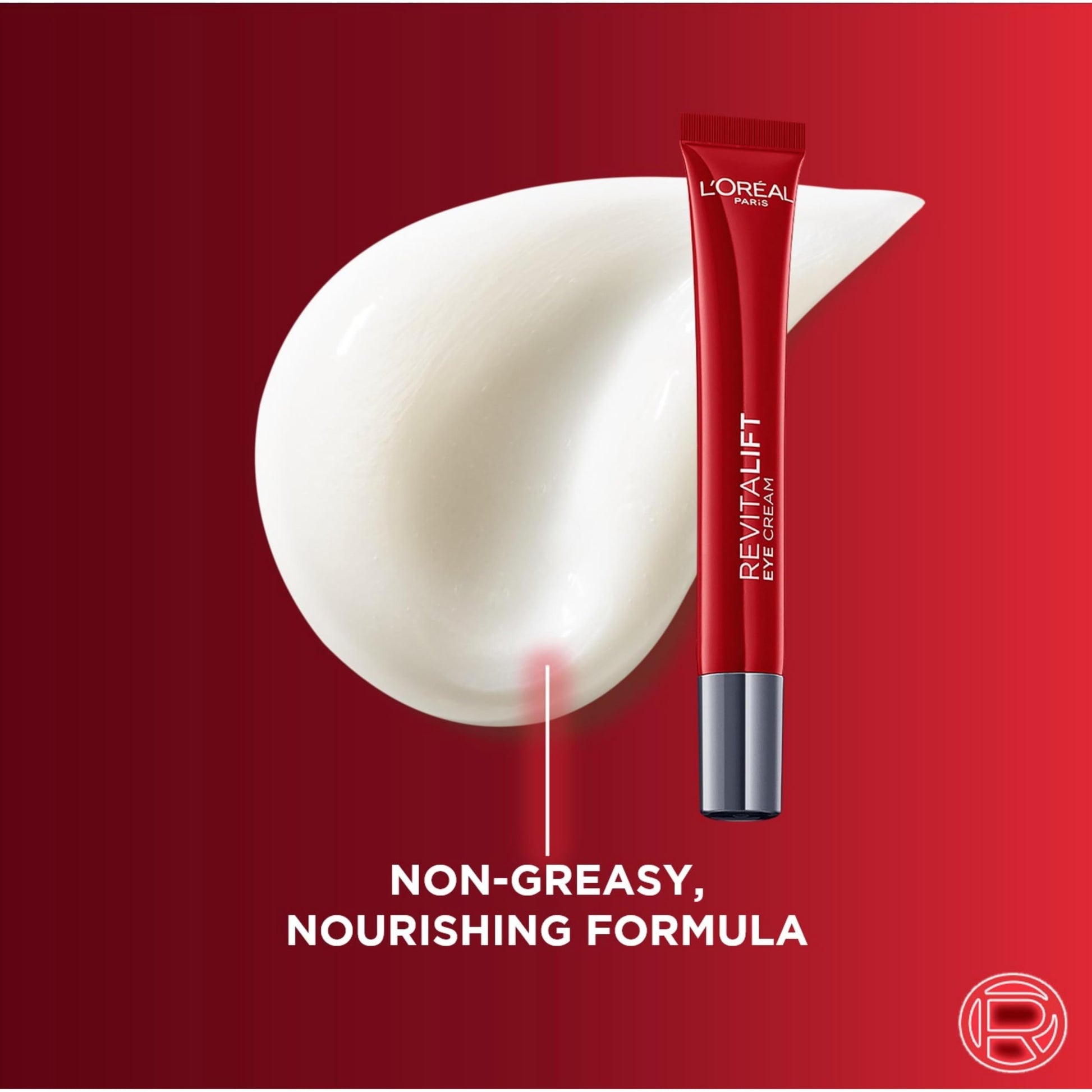 L’Oréal Paris Eye Cream For Wrinkles, with Hyaluronic Acid, Vitamin C, Under Eye Cream to Reduce Look of Wrinkles and Under-Eye Bags, Revitalift Triple Power LZR, Skincare, 15ml