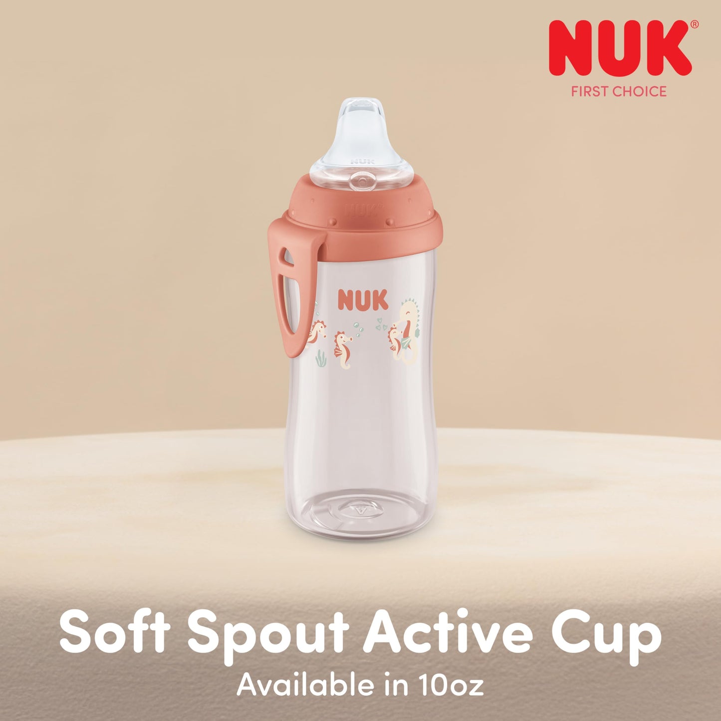 NUK Active Sippy Cup, Disney's Cars, Lightning McQueen, 10 oz (300 mL), 2 Pack, BPA-Free, Spill-Proof, Transition Cup - Available at All In One Marketplace Canada