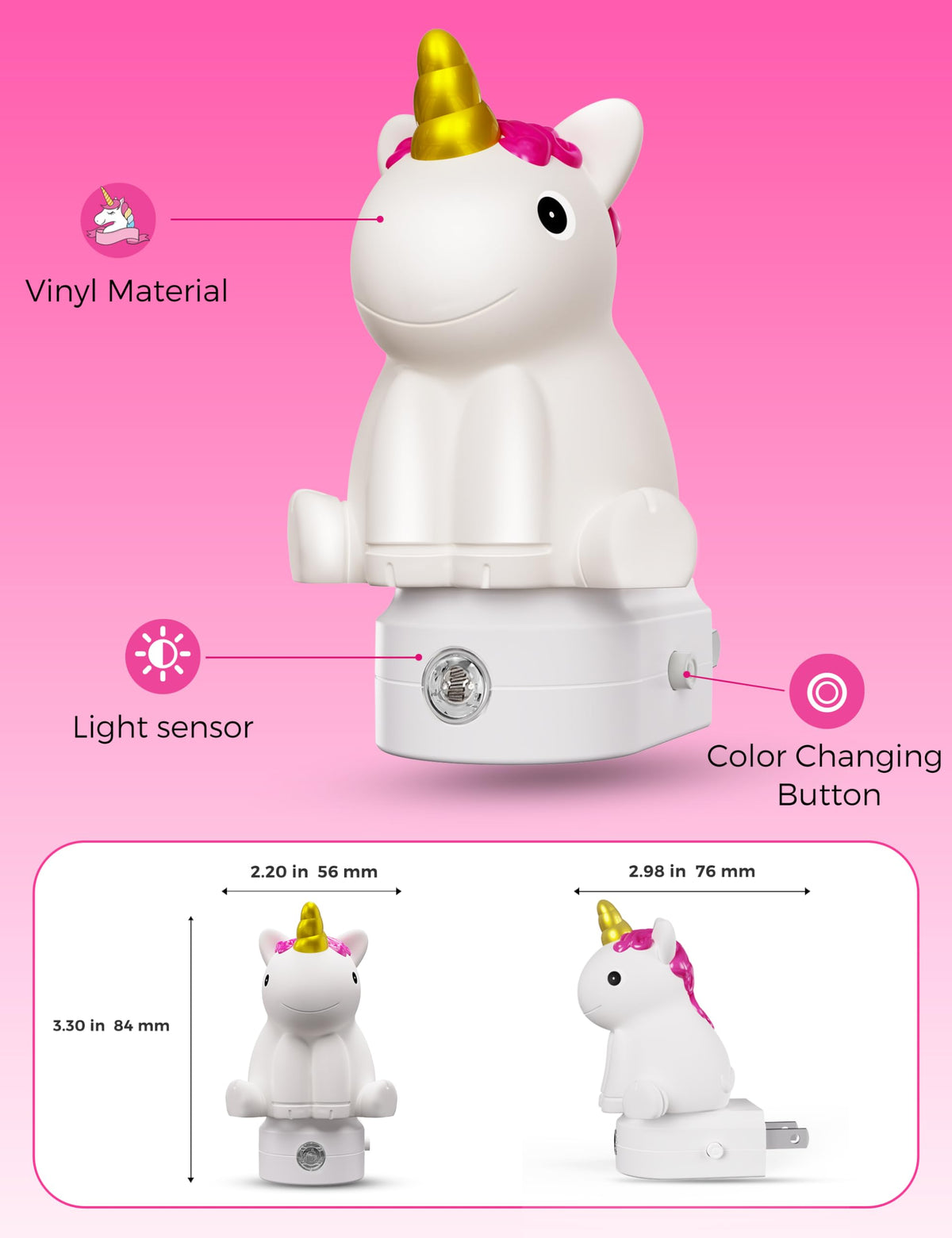 L LOHAS LED Plug in Night Light for Kids, Cute Night Light 🍁 All In One Marketplace Canada