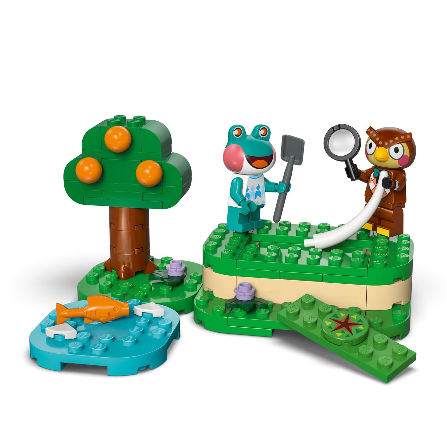 LEGO Animal Crossing Blathers’s Museum Collection Building Toy - Pretend Play Set W/2 Toy Minifigures for Girls & Boys, Ages 7+ - Building Blocks for Kids - Gift Idea for Birthdays & Gamers - 77056 LEGO