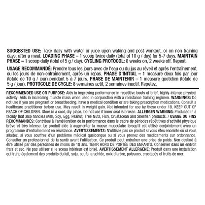 ALLMAX Creatine Monohydrate Powder, Micronized, Unflavored, 400 g