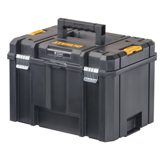 DEWALT TSTAK Tool Box, Deep (DWST17806), Black