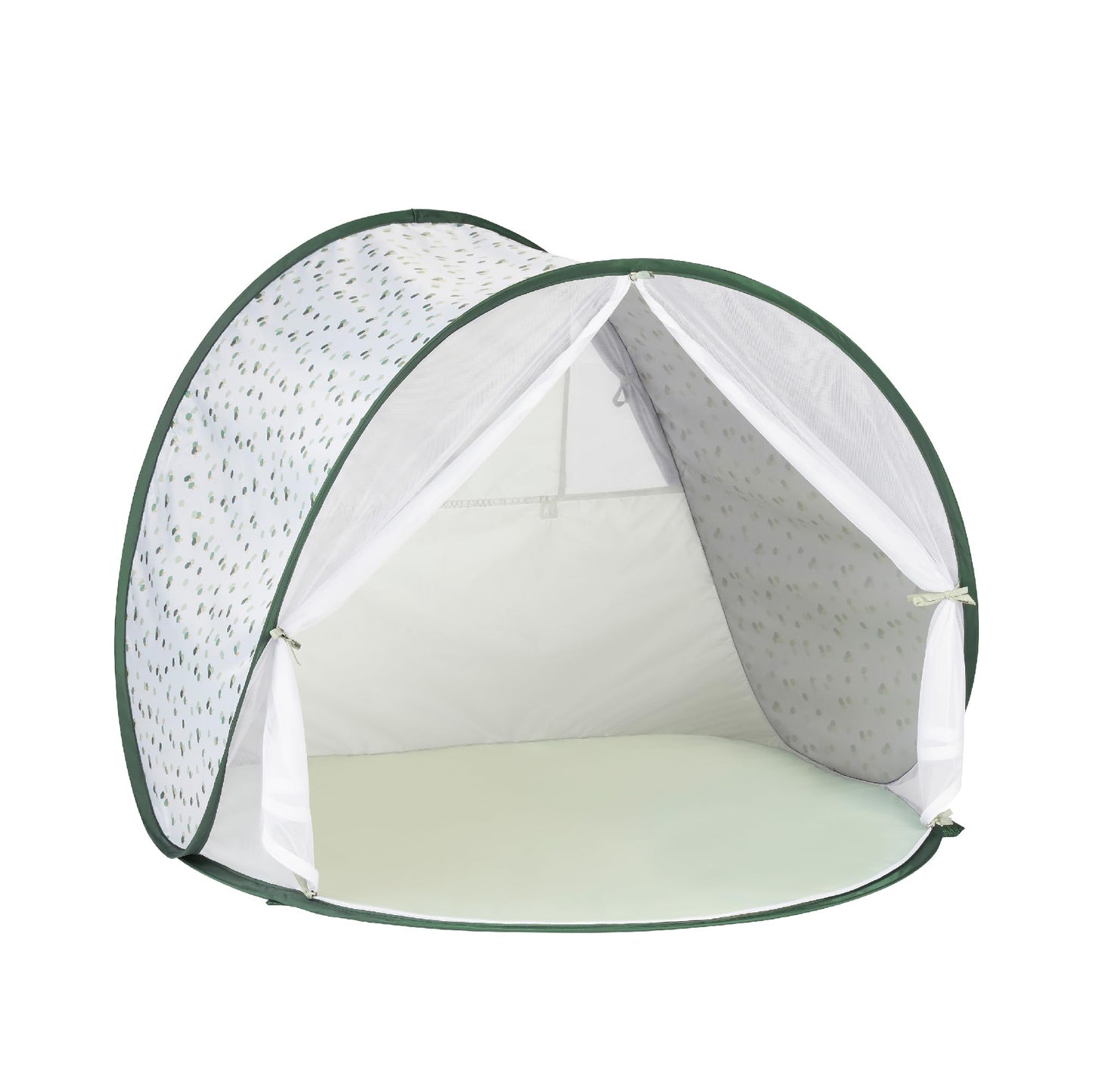 Babymoov Anti-UV Baby & Toddler Beach Tent, Pop-Up Sun Shade Shelter with UPF 50+ Protection, Portable Outdoor Canopy, Ventilated Shade, Floor Mat & Carry Bag, Provence Babymoov