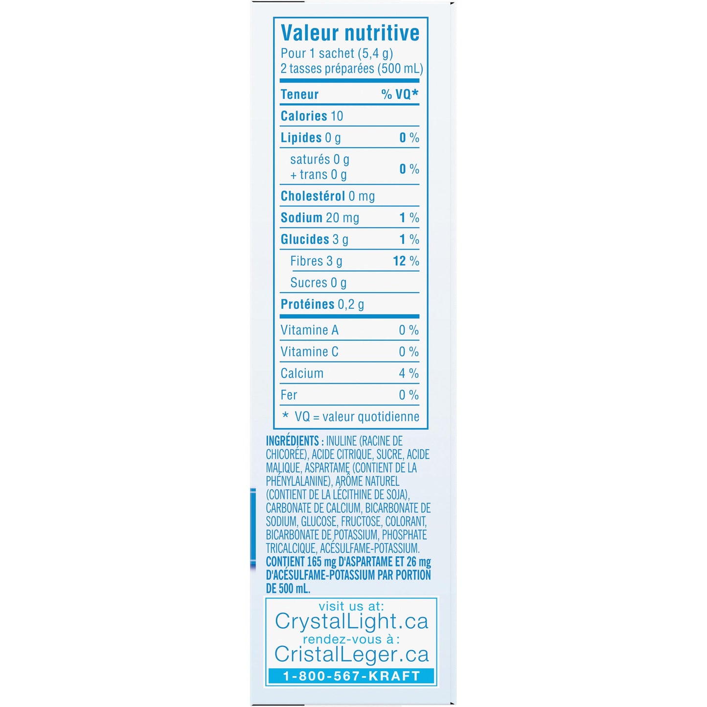 Crystal Light Singles Raspberry Peach Drink Mix (12-Pack)