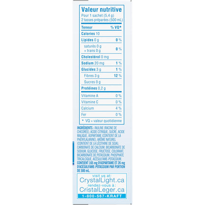 Crystal Light Singles Raspberry Peach Drink Mix (12-Pack)