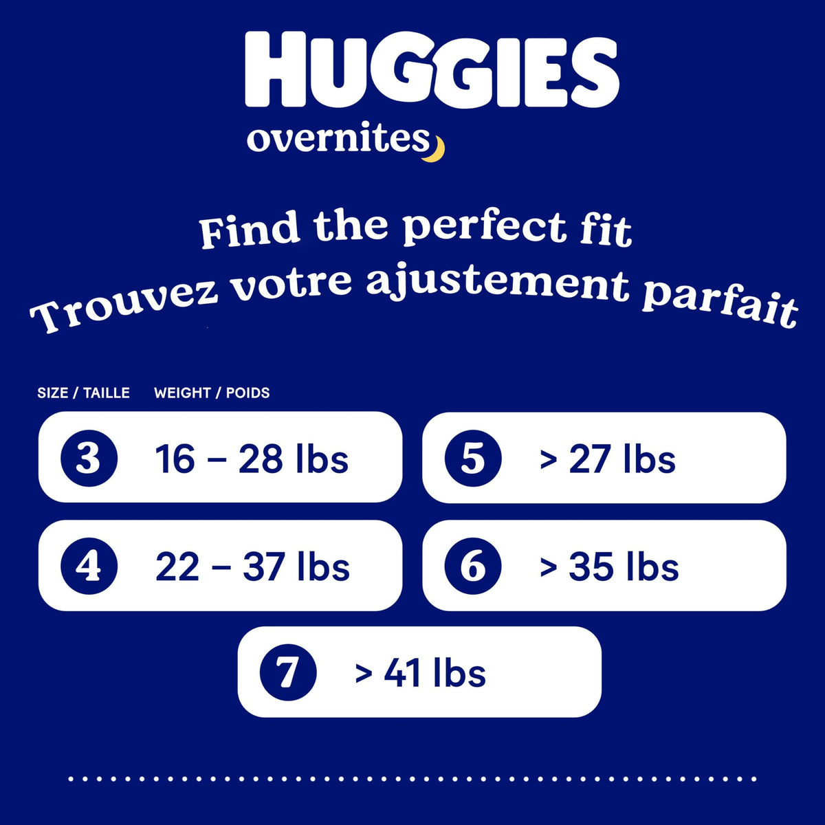 HUGGIES OverNites Night Time Baby Diapers, Size 4, 21 count