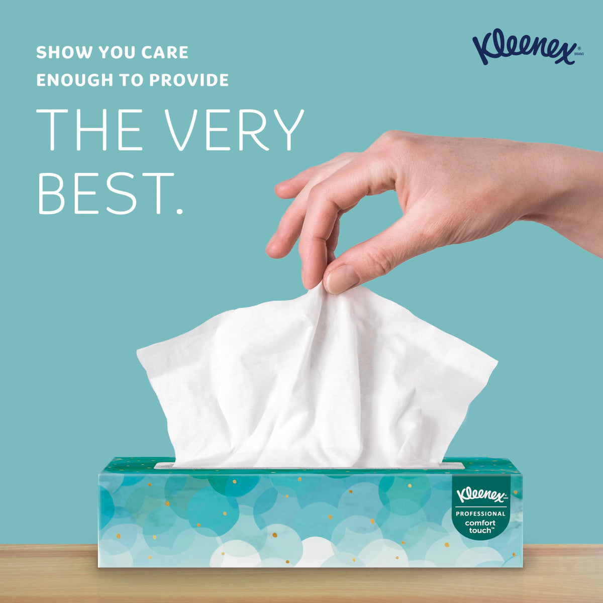 Kleenex Professional Facial Tissue, Bulk (21400), 2-ply, White, Flat Boxed Format for Business (100 tissues/Box, 36 Boxes, 3,600 Sheets/case)