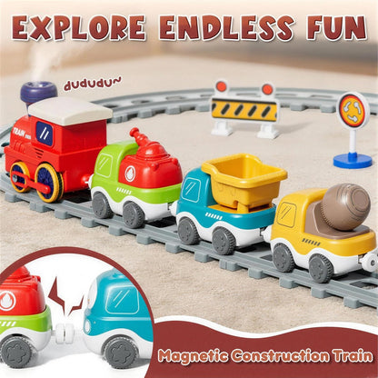 Dimoarch Electric Train Set for Toddlers 1 2 3 4 Year Old Boy Girl 🍁 All In One Marketplace Canada