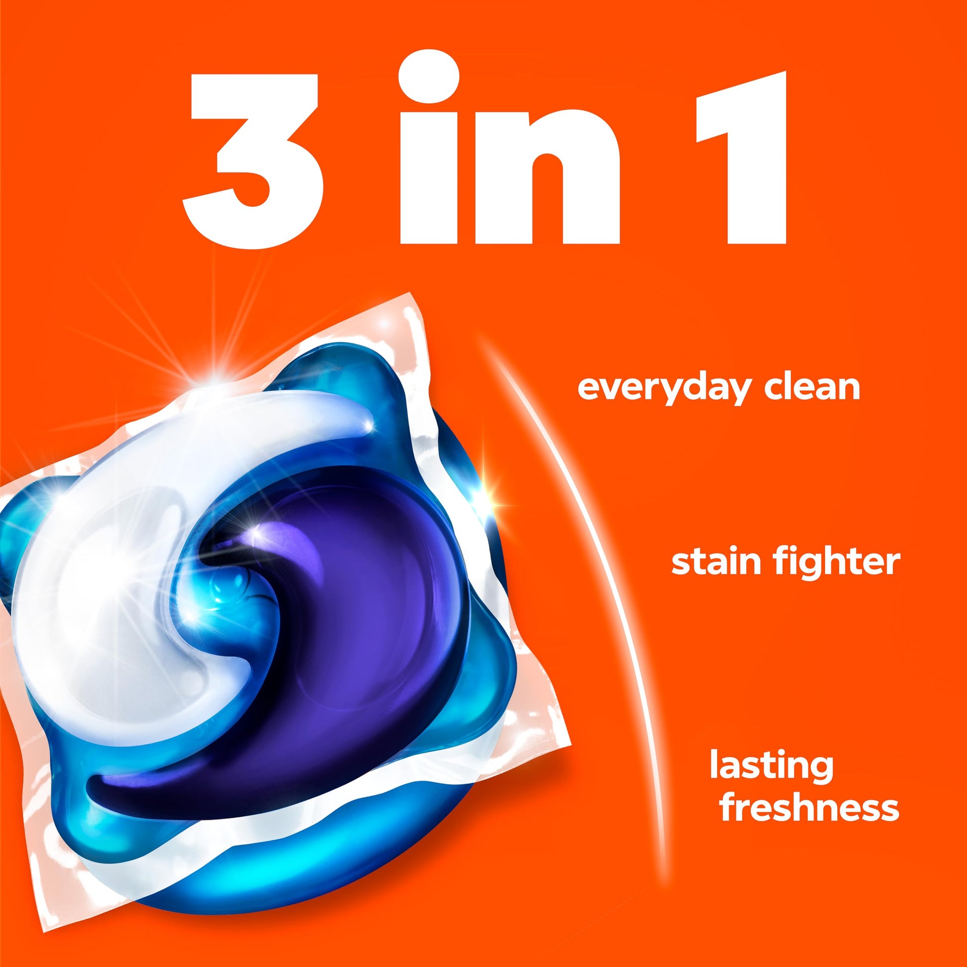 Tide PODS laundry detergent pacs, 3-in-1 Stain Remover, Odor Fighter, Color Protector, HE compatible, Spring Meadow Scent, 112 Count