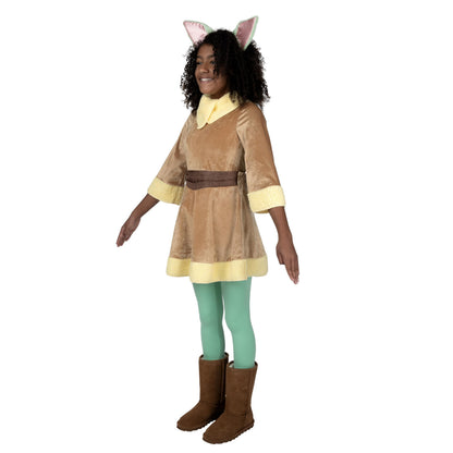 Déguisement officiel Star Wars Grogu pour enfant Jazwares - Robe en tissu minky de qualité supérieure avec coiffe assortie (L)