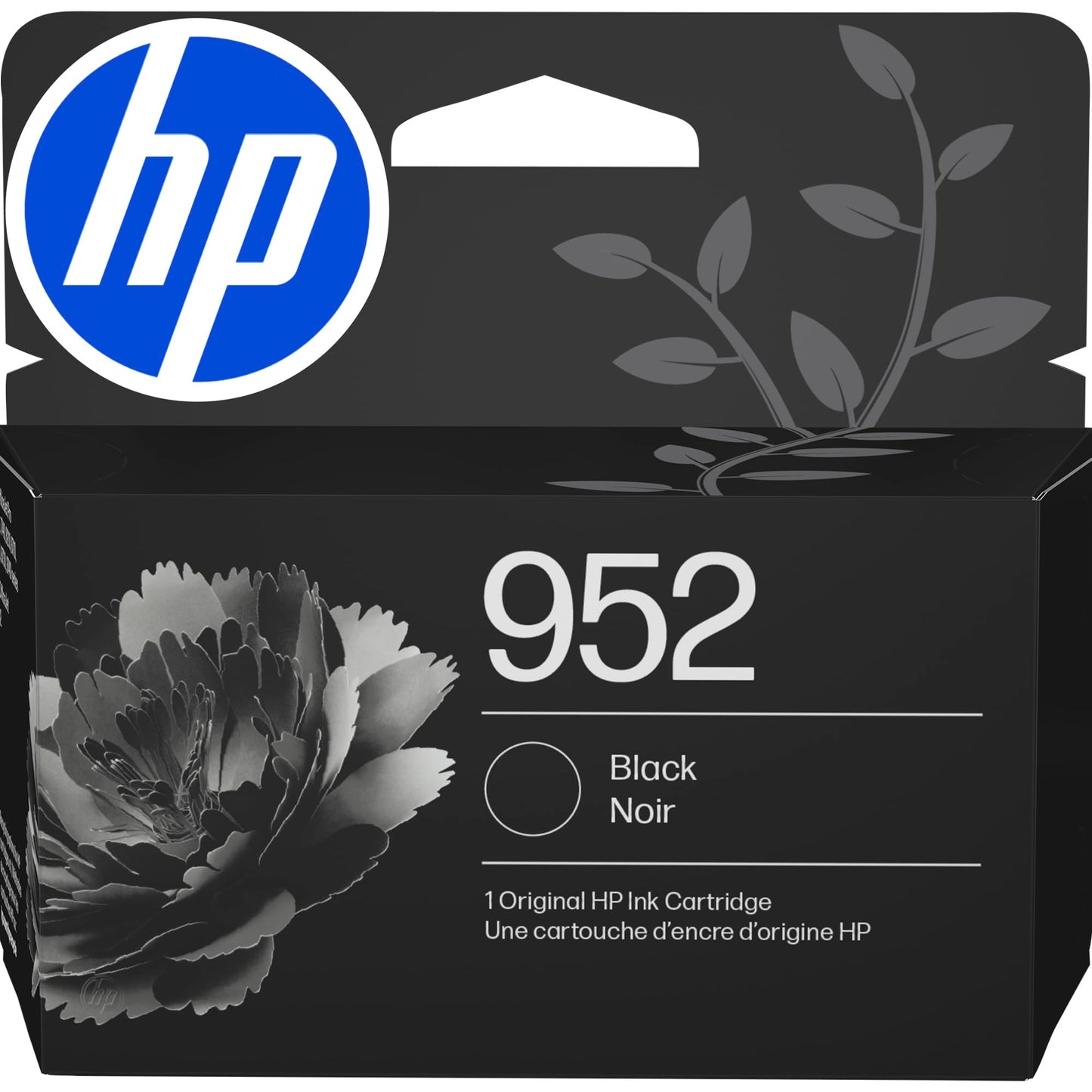 Original HP 952 Black Ink Cartridge | Works with HP OfficeJet 8702, HP OfficeJet Pro 7720, 7740, 8210, 8710, 8720, 8730, 8740 Series | Eligible for Instant Ink | F6U15AN 🍁 All In One Marketplace Canada