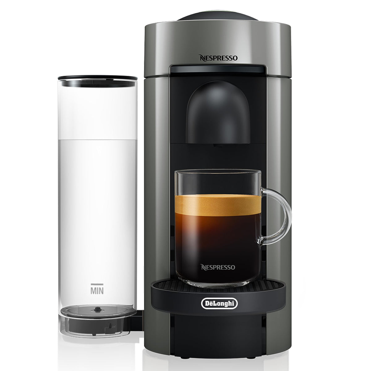 Nespresso Vertuo Plus Pod Coffee & Espresso Machine Grey