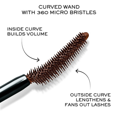 Lancôme Lash Idôle Lash-Lifting & Volumizing Mascara - Brown Mascara for Instant Volume, Length & Lift - Smudge Proof & Up To 24H Wear - Brown Lancôme