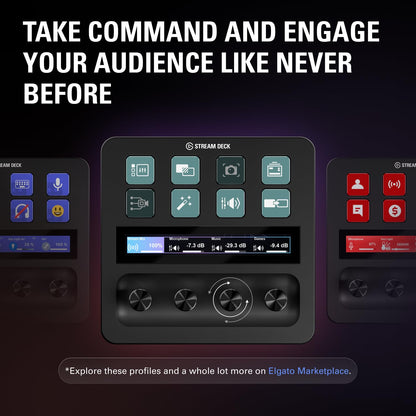Elgato Stream Deck +, Audio Mixer and Studio Controller 🍁 All In One Marketplace Canada