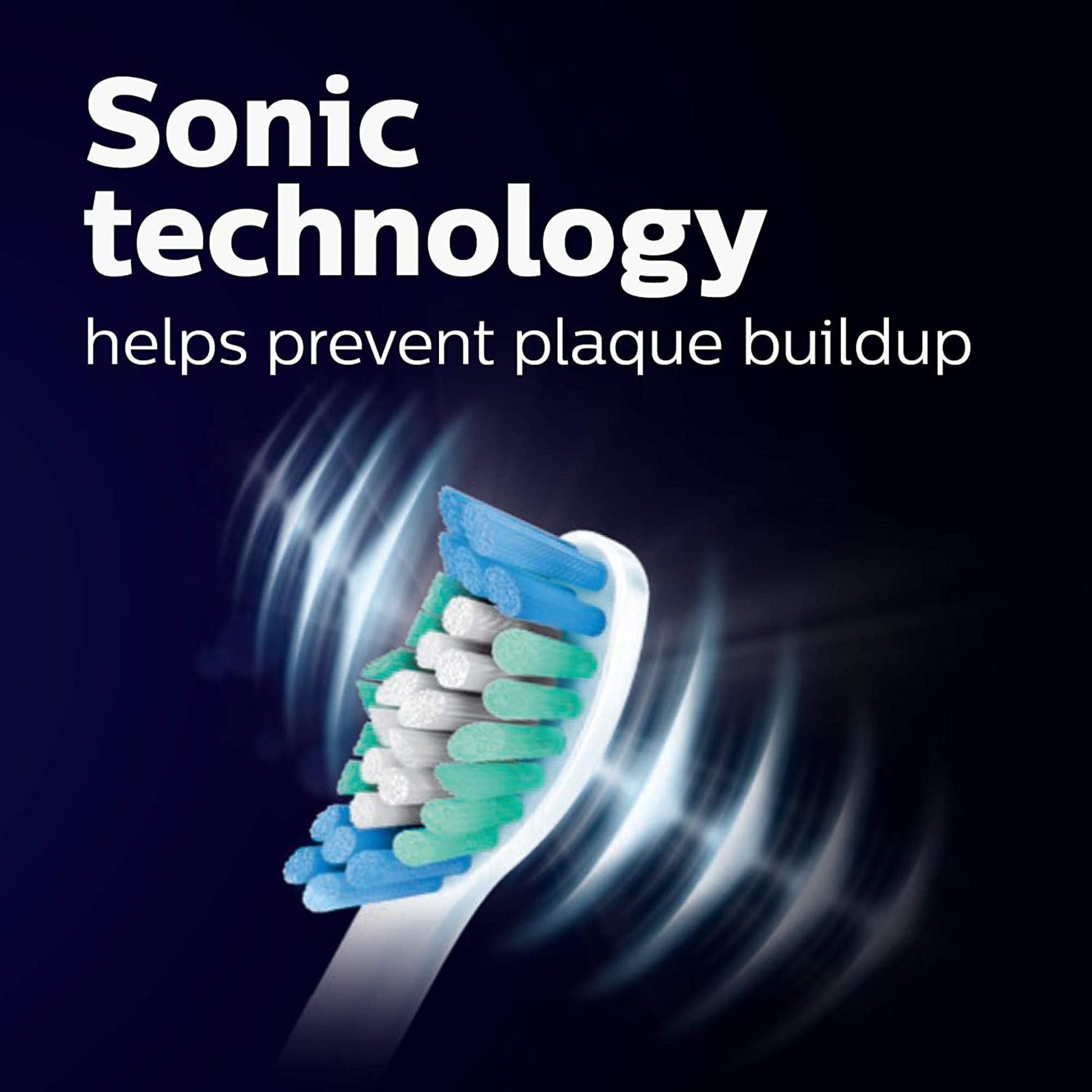 Philips Sonicare 1300 Rechargeable Electric Toothbrush, 2 Brush Head, White Philips Sonicare