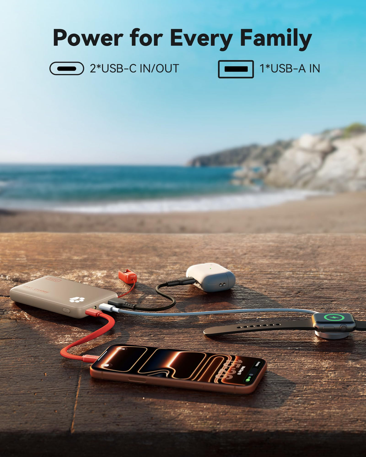 INIU 45W Fast Charging Power Bank, Smaller 10000mAh Travel Portable Charger