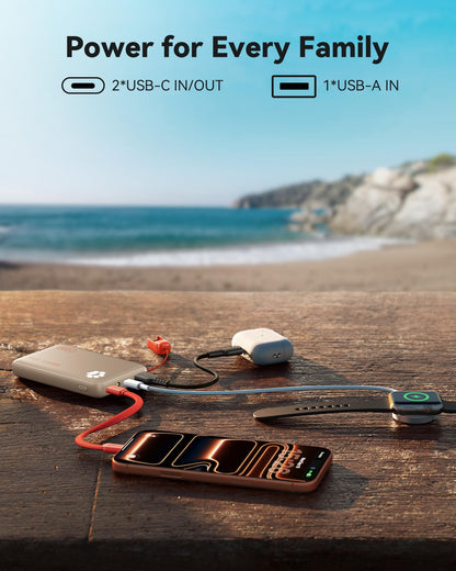 INIU 45W Fast Charging Power Bank, Smaller 10000mAh Travel Portable Charger