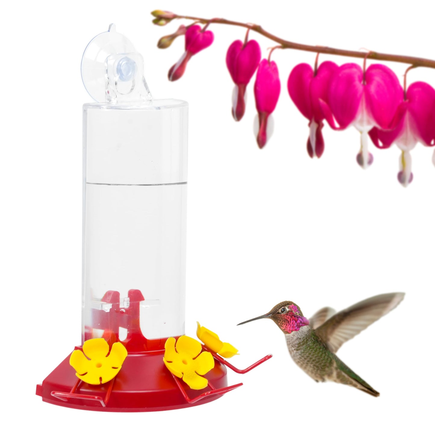Perky-Pet 8-Ounce Window Mount Hummingbird Feeder 217 Perky-Pet