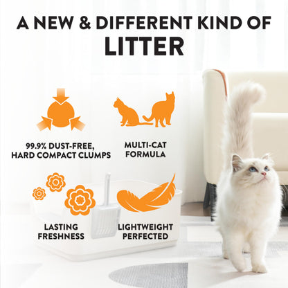 ARM & HAMMER Hardball Clumping Litter, Platinum Formula, Lightweight, Easy No-Mess Scooping, 3.86 KG 🍁 All In One Marketplace Canada