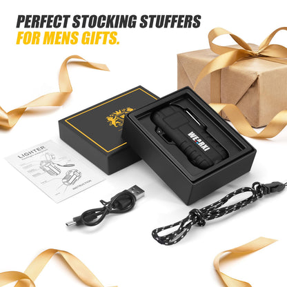 WEARXI Gifts for Men Electric Lighter, Stocking Stuffers for Men Adults 🍁 All In One Marketplace Canada