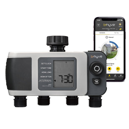 Orbit 24634 B-hyve XD 4-Port Smart Hose Watering Timer Orbit