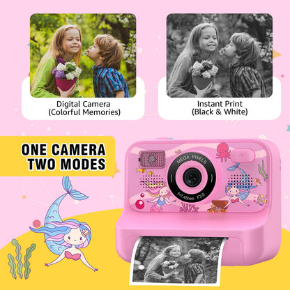 Kids Printing Camera for 3-12 Girls Boys Toddler Christmas Birthday Gifts 🍁 All In One Marketplace Canada