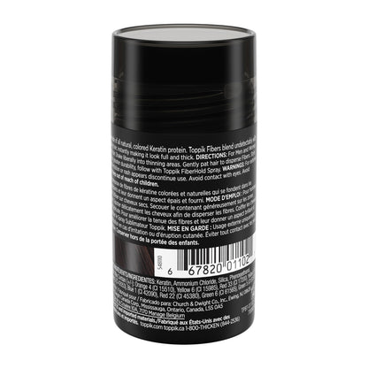 TOPPIK Hair Building Fibers,12 g, Fill In Fine or Thinning Hair, Instantly Thicker Looking, Multiple Shades for Men & Women