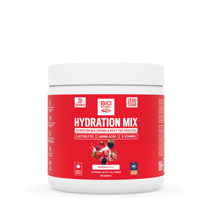 BioSteel Electrolyte Hydration Mix, Mixed Berry, 20 Servings 🍁 All In One Marketplace Canada