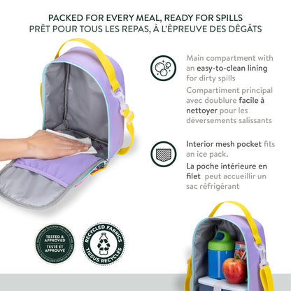 Roots Kids 2-Piece Matching Set, 22.5L Backpack and 7L Lunch Bag