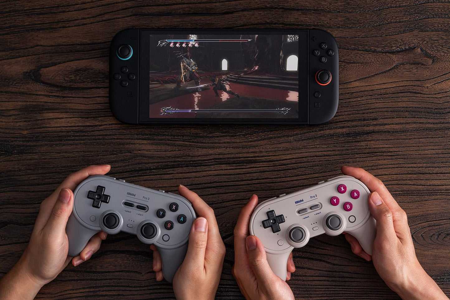 8BitDo Pro 3 Bluetooth Controller for Switch/Switch 2 – TMR Joysticks, Swappable ABXY Buttons, Pro Back Buttons, Charging Dock, Hall Effect Triggers, for Windows, Apple, SteamOS, Android - Gray 🍁 All In One Marketplace Canada