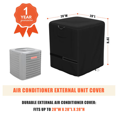 Air Conditioner Cover for Outside Units 28x28x28 Inch, Winter AC Cover 🍁 All In One Marketplace Canada