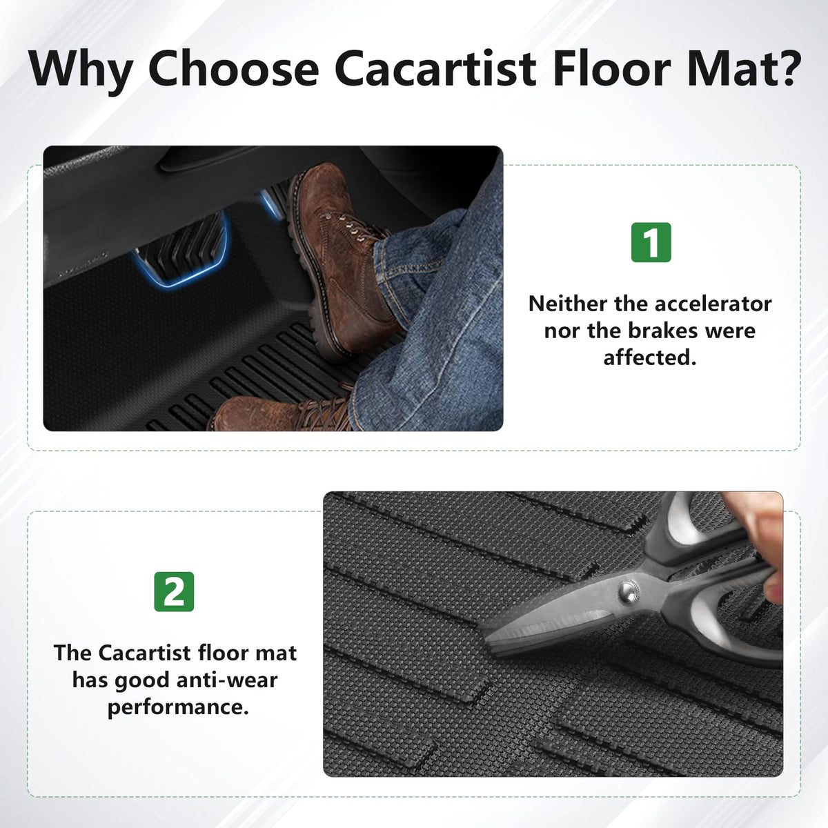 Cacartist Floor Mats Custom Fit for Nissan Kicks 2018-2023 2024 & Kicks Play 2025 Accessories TPE 3D All Weather Floor Liners 1st & 2nd Row Heavy Duty Durable Non-Slip Winter Mats 🍁 All In One Marketplace Canada