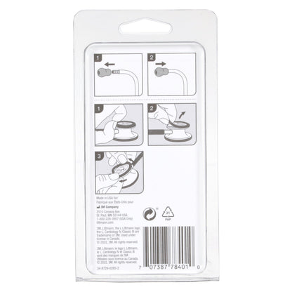 3M Littmann Stethoscope Spare Parts Kit – Gray, Compatible with Classic III™, Cardiology IV™, CORE Digital, Includes Eartips, Adult & Pediatric Diaphragms, Non-Chill Bell Sleeve, 40017