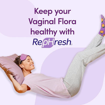 RepHresh Pro-B Probiotic Feminine Supplement, Balances Yeast and Bacteria, Womens Probiotic, Restore Healthy, Vaginal Flora with L. rhamnosus GR-1 & RC-14, 30 Oral Capsules - Available at All In One Marketplace Canada