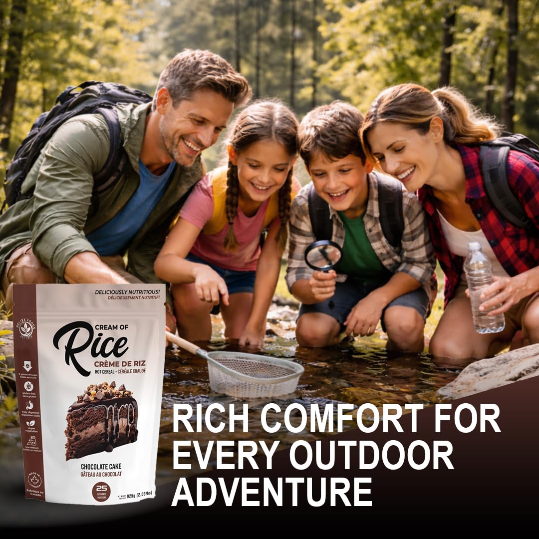 Helixx Foods, Cream of Rice, Chocolate Cake, Product of Canada, 925g/2.03lbs