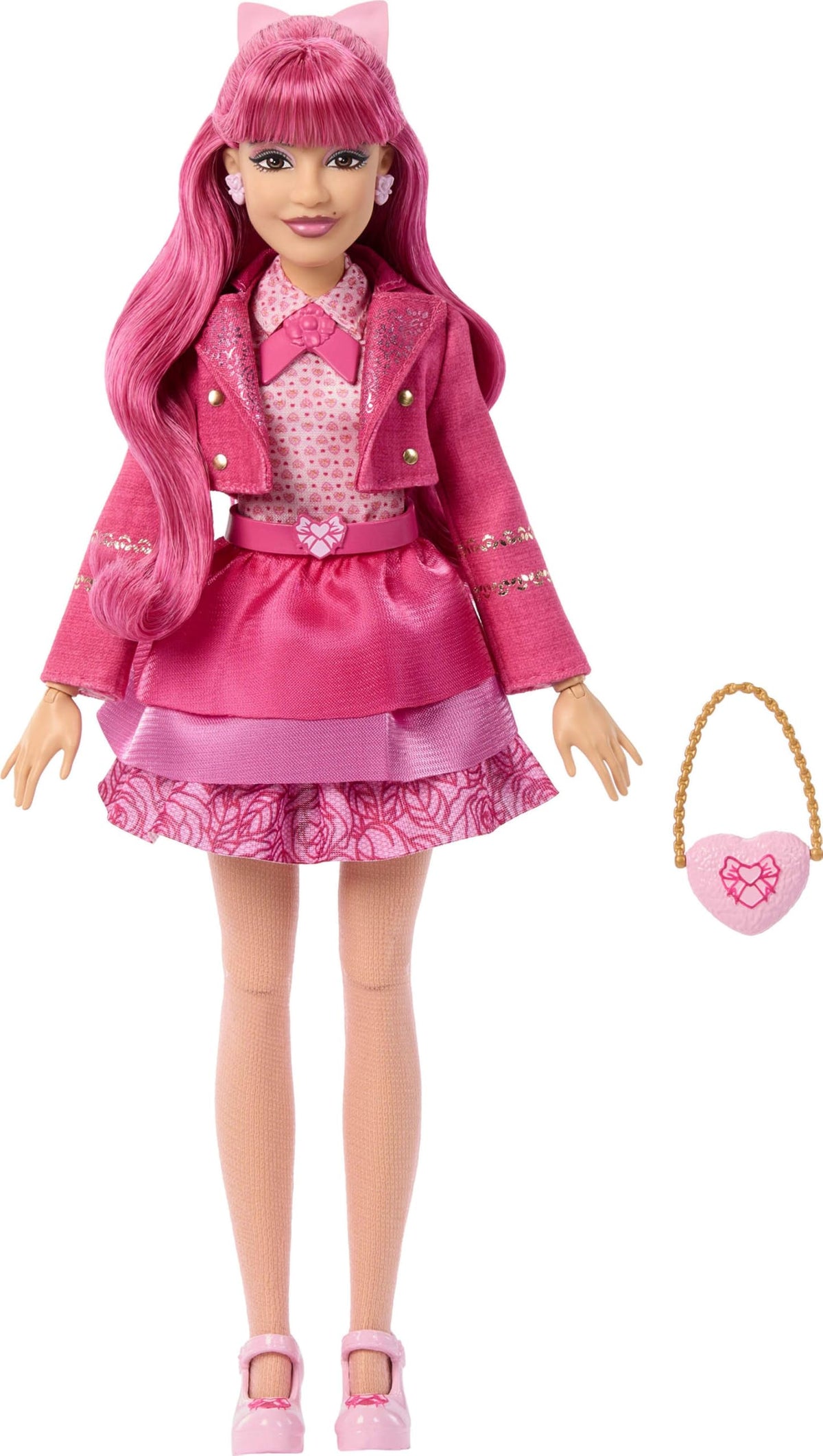 Mattel Disney Descendants: Wicked Wonderland Fashion Doll & Accessory, Pink Sister of Red & Daughter of Queen of Hearts with Movie-Inspired Clothing