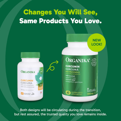 Organika Curcumin 60 Vcaps