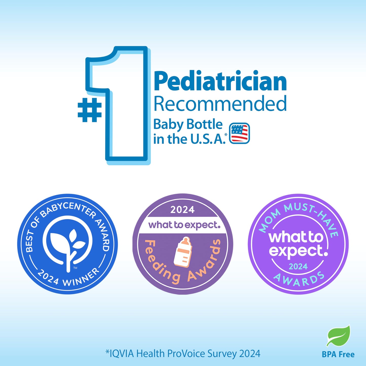 Dr. Brown’s Natural Flow Anti-Colic Options+ Wide-Neck Baby Bottles 9 oz/270 mL, with Level 1 Slow Flow Nipple, 4 Pack, 0m+ 🍁 All In One Marketplace Canada