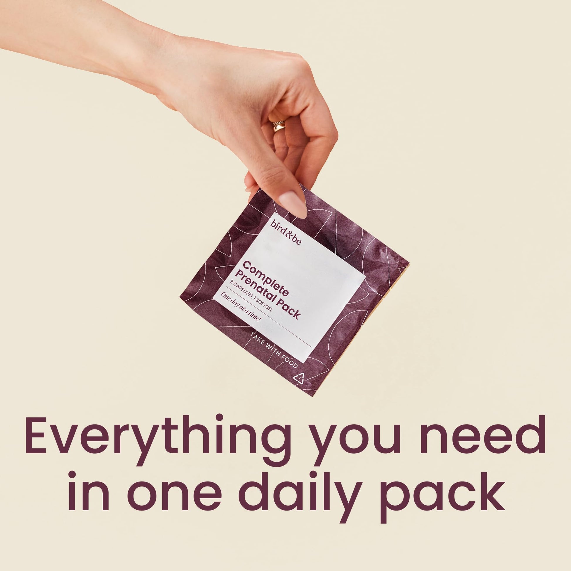Complete Prenatal Pack – Prenatal Vitamins with Iron, Methylated Folate, DHA (Omega-3), Choline, Iodine and Essential Nutrients – Supports Early Fetal Development and Maternal Health – 30-Day Supply - Available at All In One Marketplace Canada