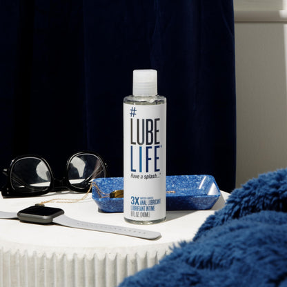 LubeLife 3X Anal Personal Lubricant, Thicker Water-Based lube for Men, Women and Couples, Extra Protection, Non-Sticky, Smooth Glide, 8 Fl Oz - Available at All In One Marketplace Canada