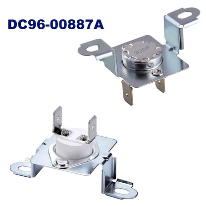 DC47-00019A Dryer Heating Element for Samsung, Dryer Thermal Fuse DC96-00887A & DC47-00016A, Thermistor DC32-00007A, Thermostat DC47-00018A, Dryer Repair Kit for Samsung DV42h5000EW/A3 DV45h7000EW/A2