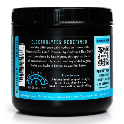 REDMOND Re-Lyte Electrolyte Hydration Mix – Unflavored