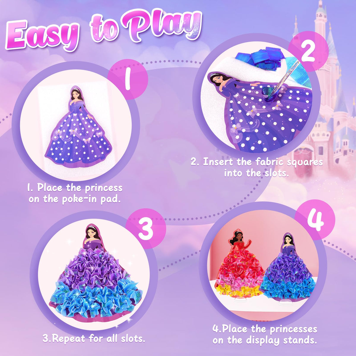 Poke Art Kits, Arts and Crafts for Kids Age 6-8 Girls, Kids Art Supplies 🍁 All In One Marketplace Canada