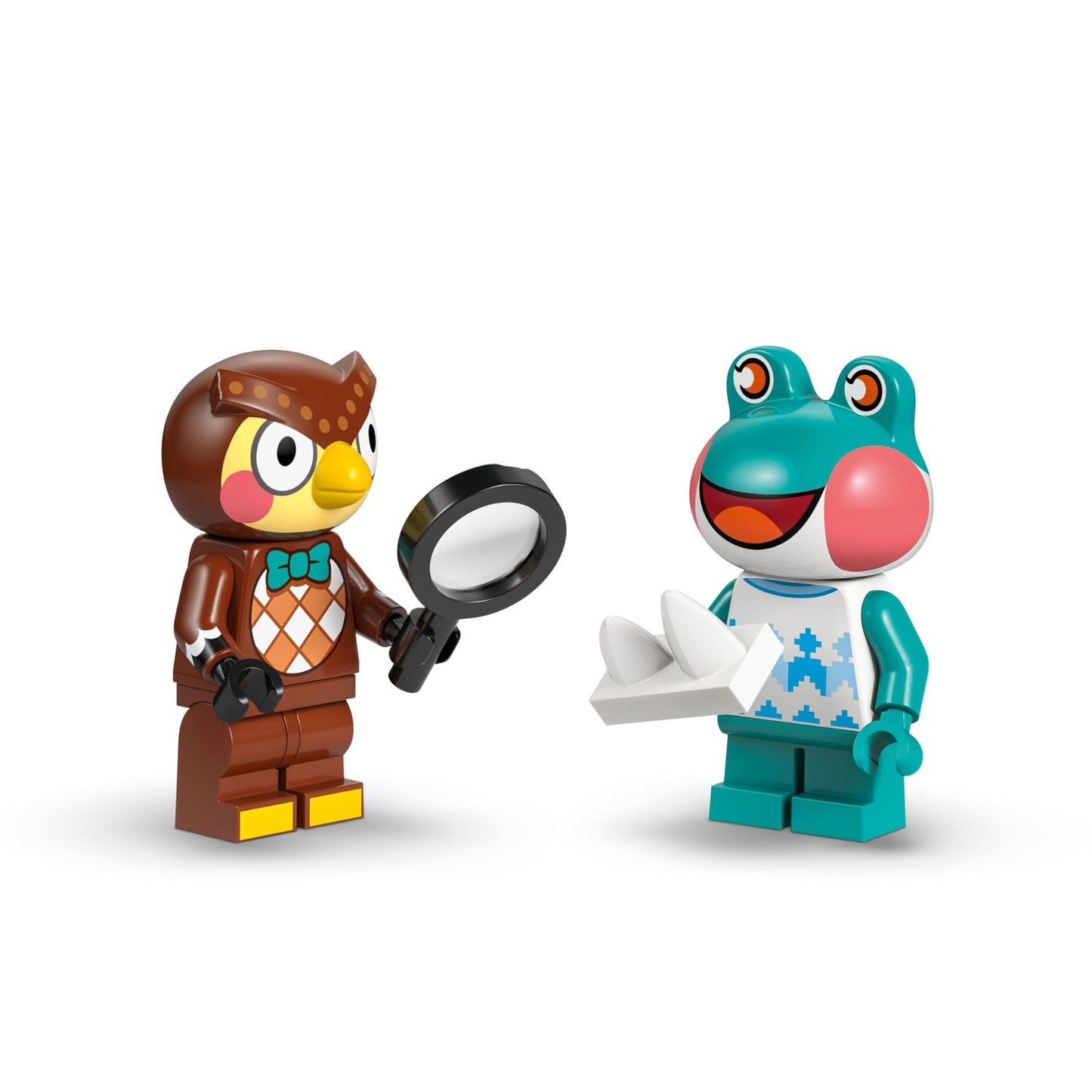 LEGO Animal Crossing Blathers’s Museum Collection Building Toy - Pretend Play Set W/2 Toy Minifigures for Girls & Boys, Ages 7+ - Building Blocks for Kids - Gift Idea for Birthdays & Gamers - 77056 LEGO